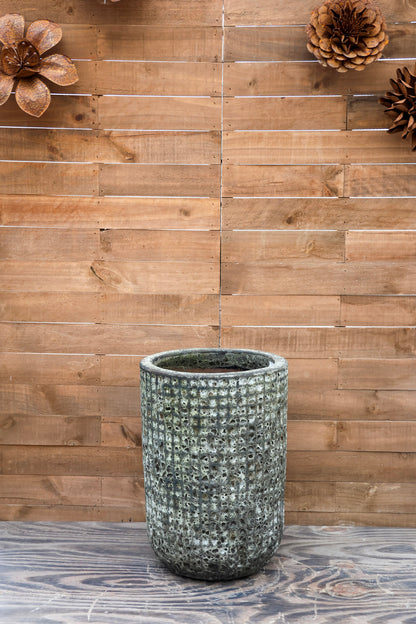 Escada Tall Planter Fossil Grey