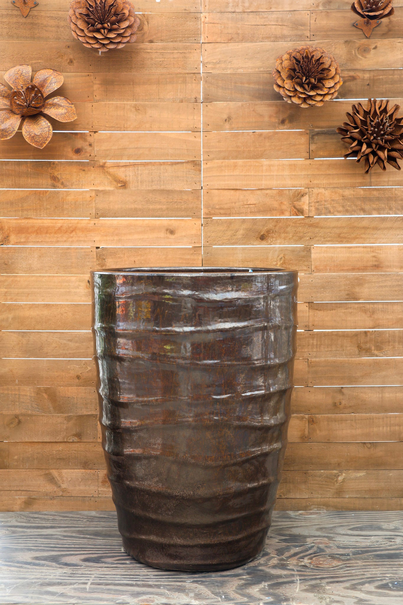 Beverly Planter Bronze Speckle