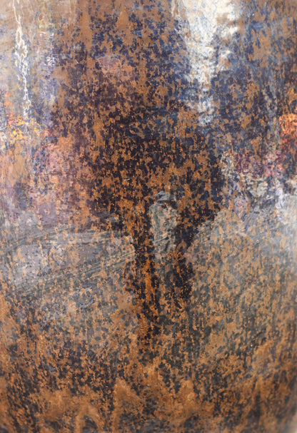 Egg Shell Planter Bronze Speckle