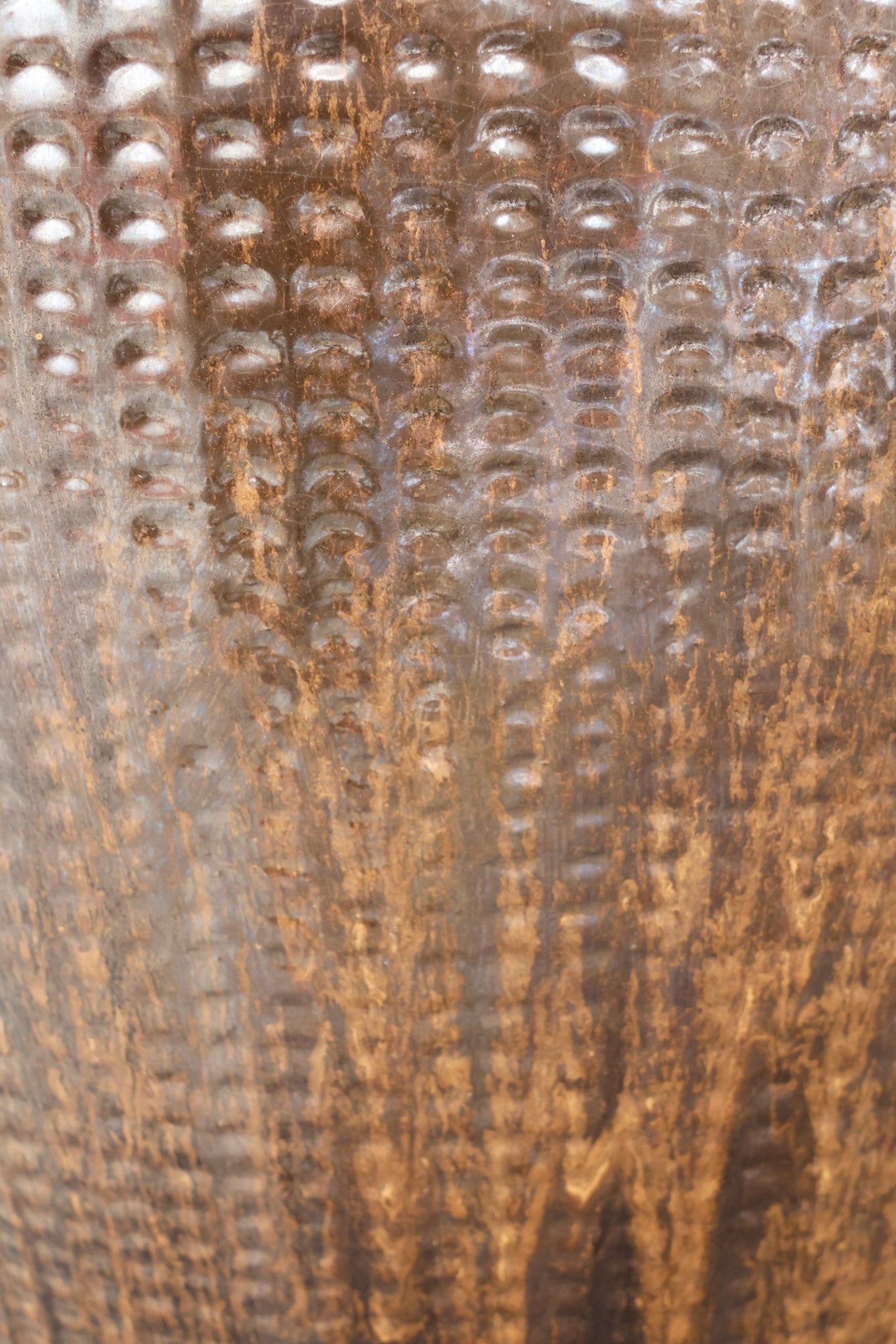 Manhattan Jar Planter Bronze Speckle