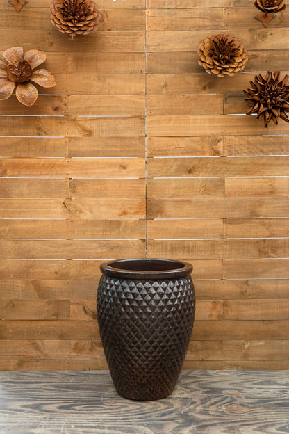 Miami Jar Planter Bronze Speckle