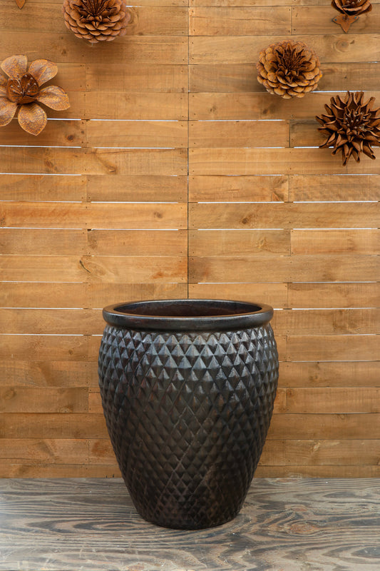 Miami Jar Planter Bronze Speckle
