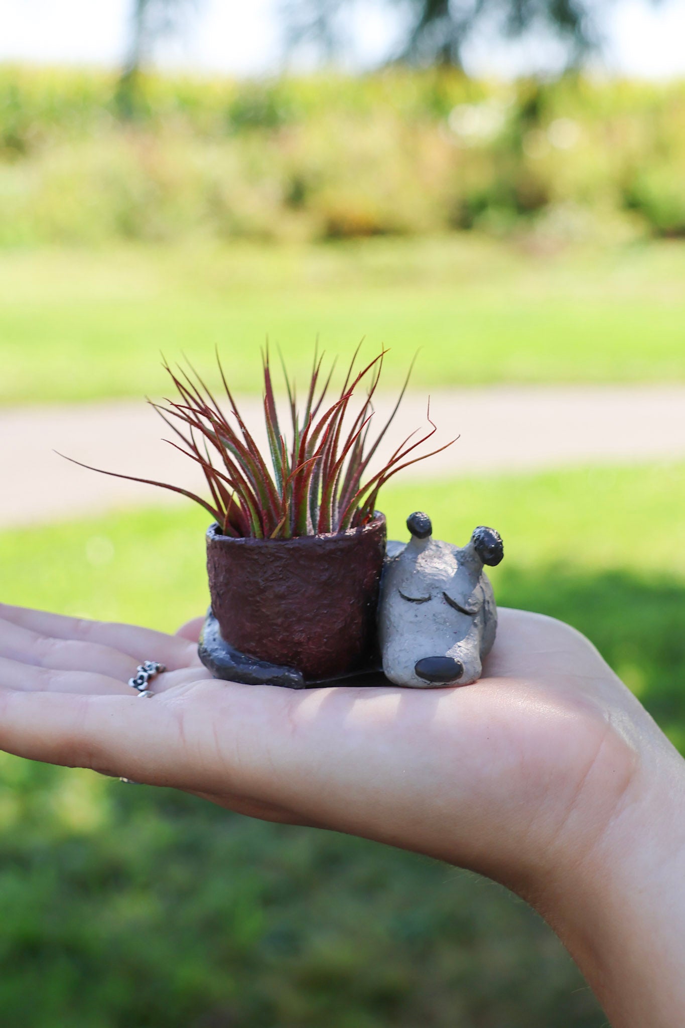 Dog Mini Planter