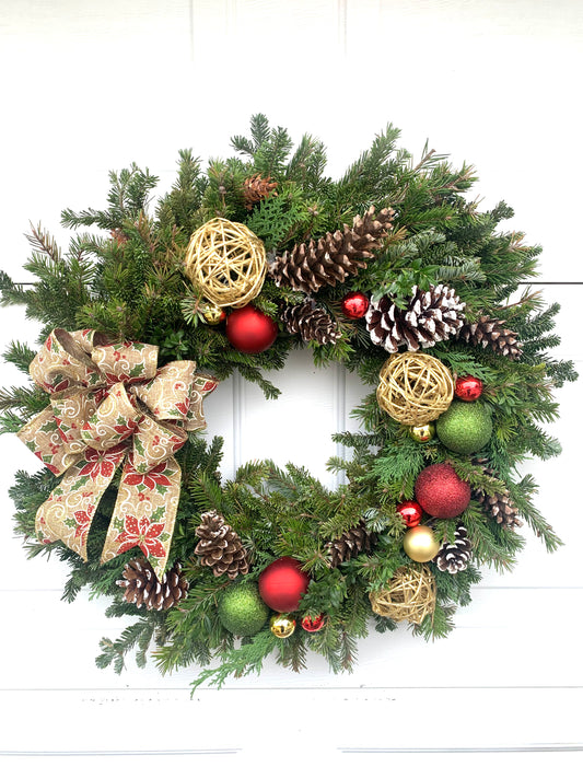 Holiday Sparkle Wreath