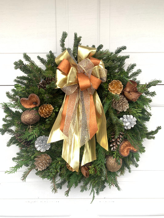 Silver Bells Wreath