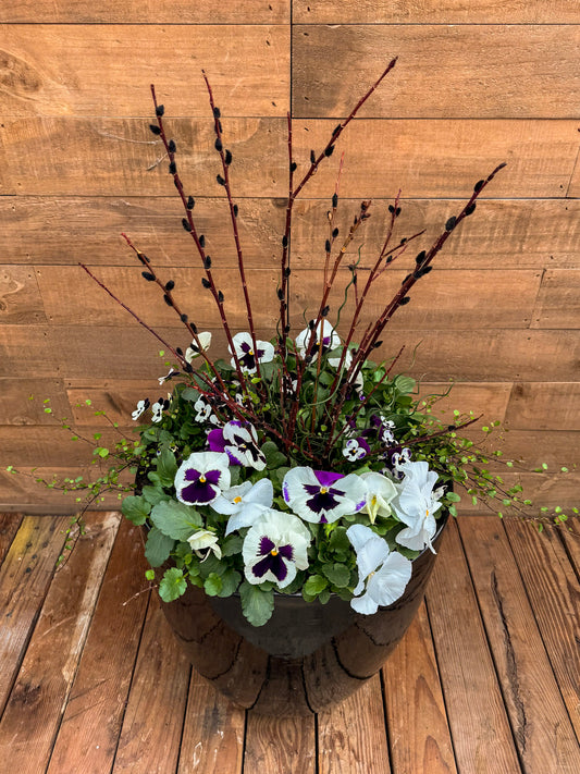 Polka Dot Galoshes Planter